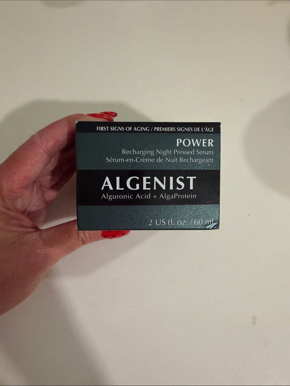 Algenist POWER Recharging Night Pressed Serum